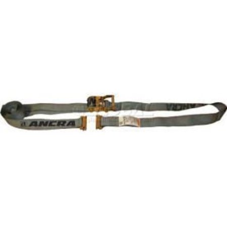 ANCRA INTERNATIONAL Ancra® 48672-14 Series E & A Ratchet Strap - 16'L - Spring Actuated Fitting 48672-14